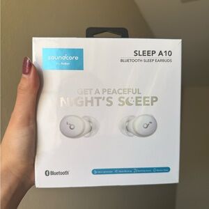 BNWT Soundcore Sleep A10 Bluetooth Sleep Earbuds - White